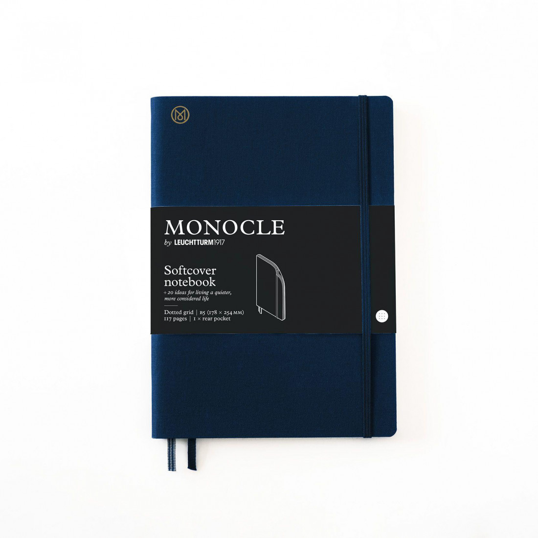 Leuchtturm 1917 softcover notebook MONOCLE B5 Navy