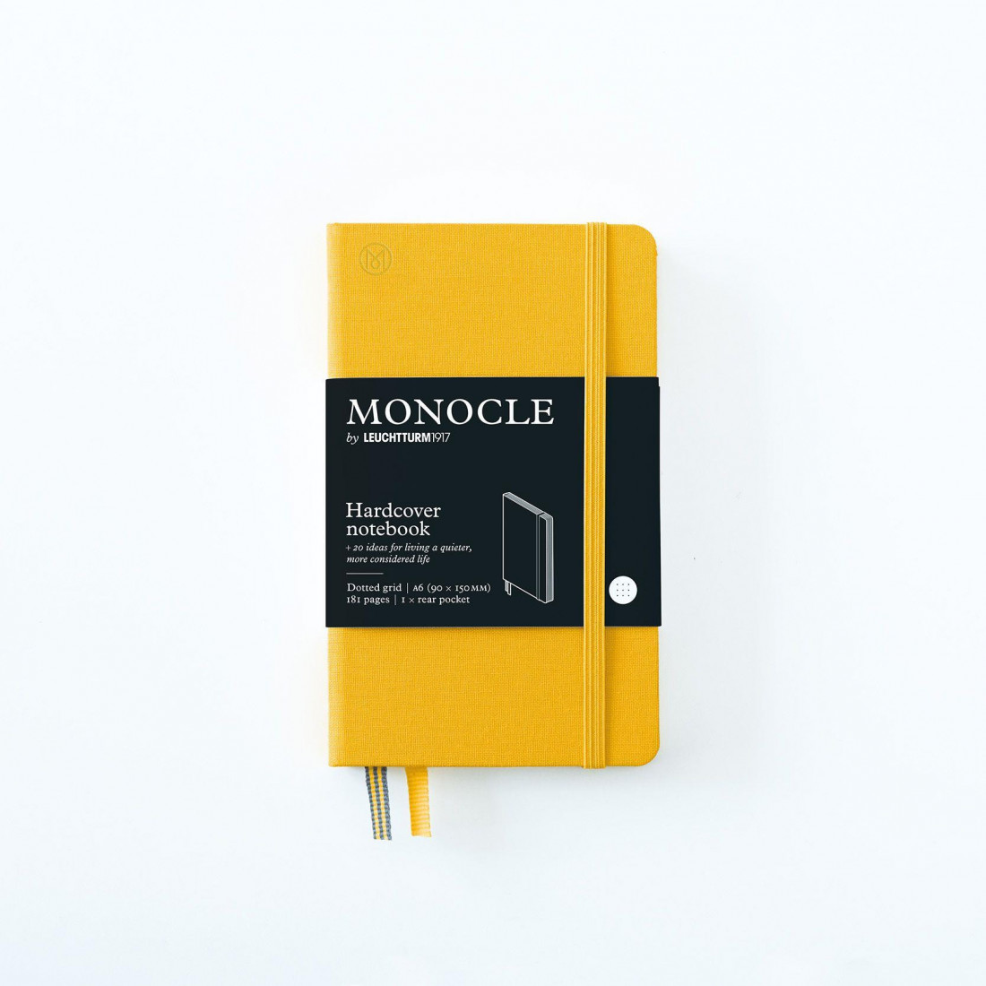 Leuchtturm 1917 hardcover notebook MONOCLE A6 Yellow