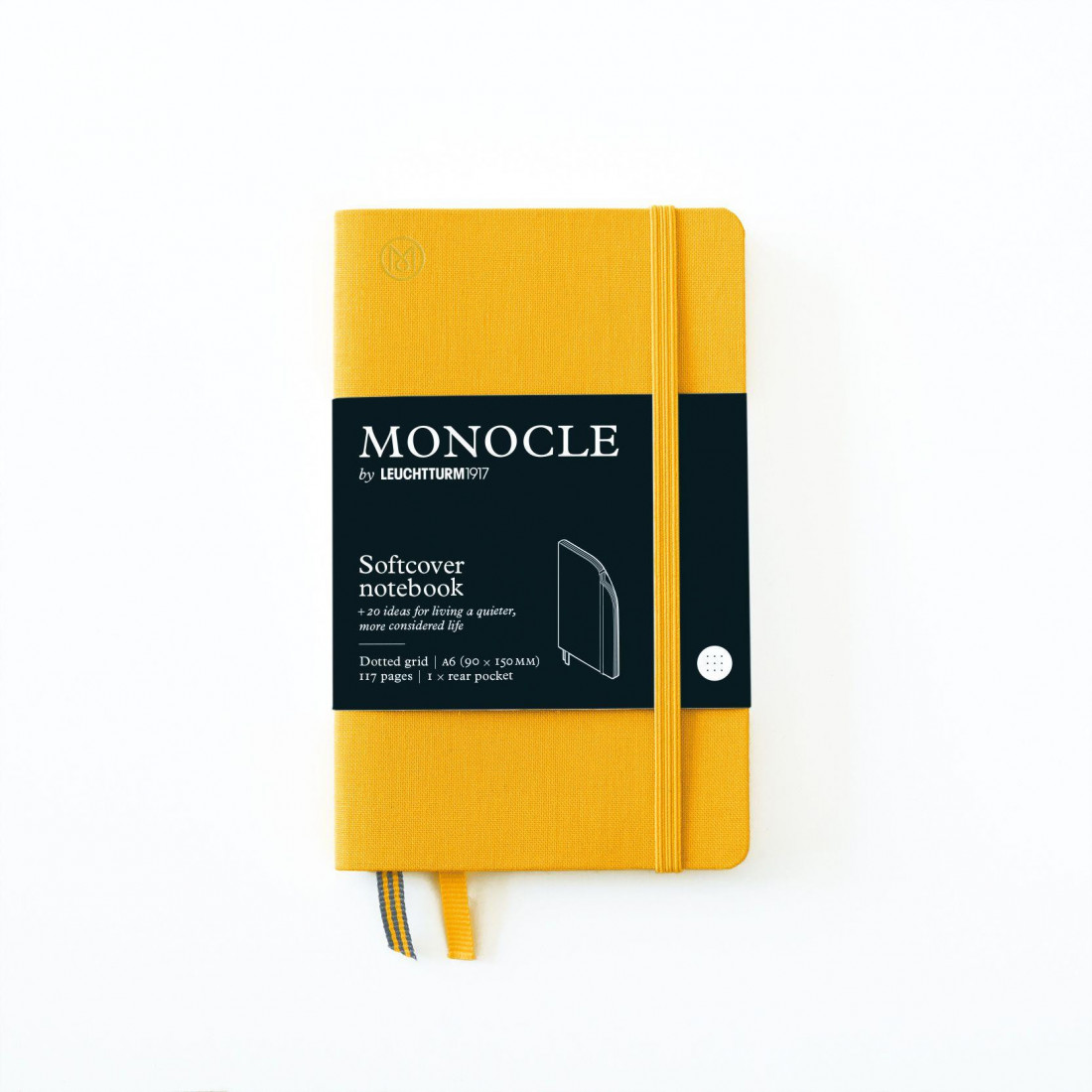 Leuchtturm 1917 softcover notebook MONOCLE A6 Yellow