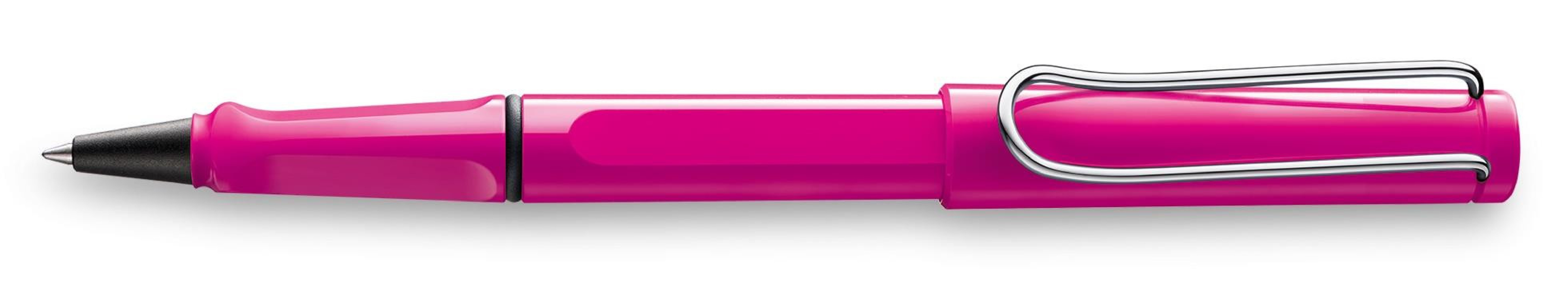 LAMY safari shiny pink rollerball 313