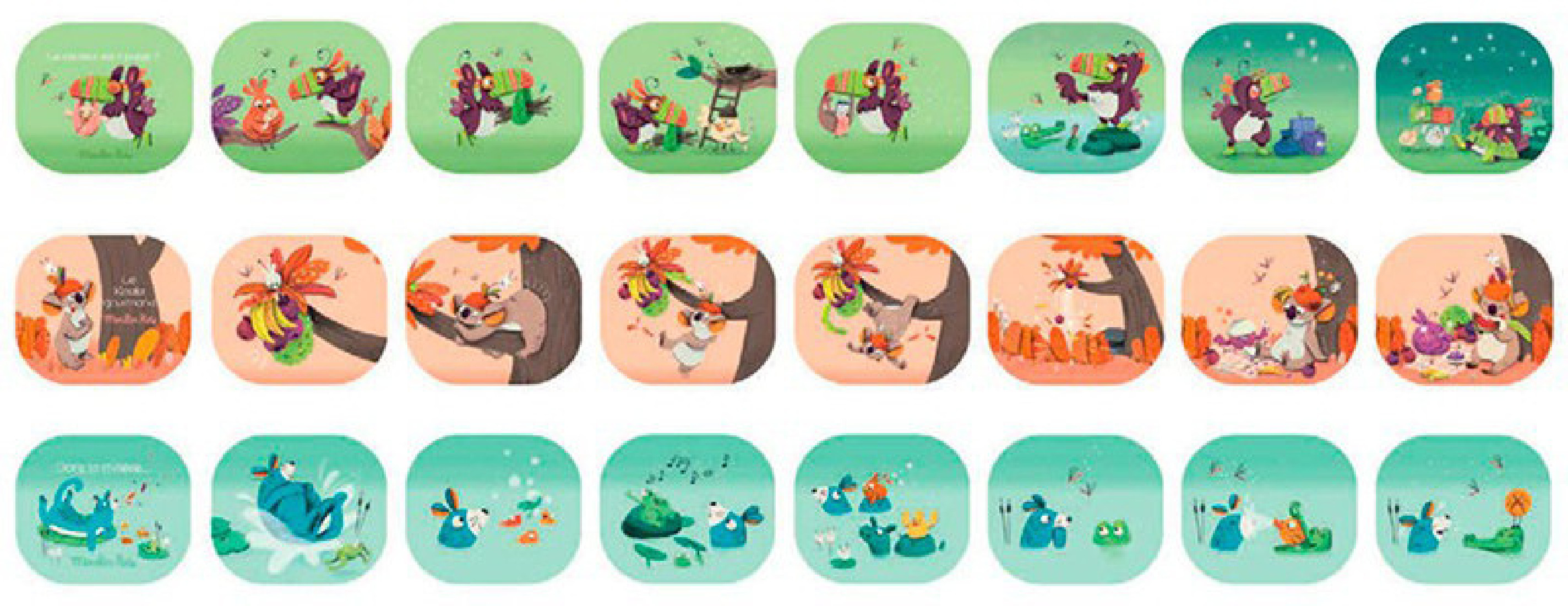 Φακός προβολής ιστοριών Dans la Jungle 668384 Moulin Roty.