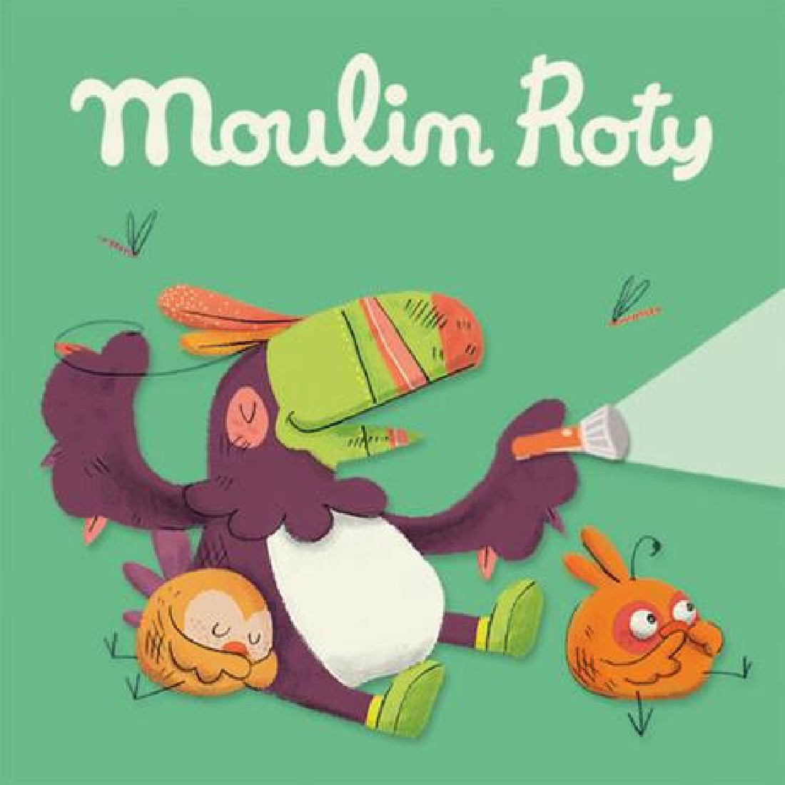 Ανταλλακτικές ταινίες για φακό ιστοριών Dans la jungle 668359 Moulin Roty