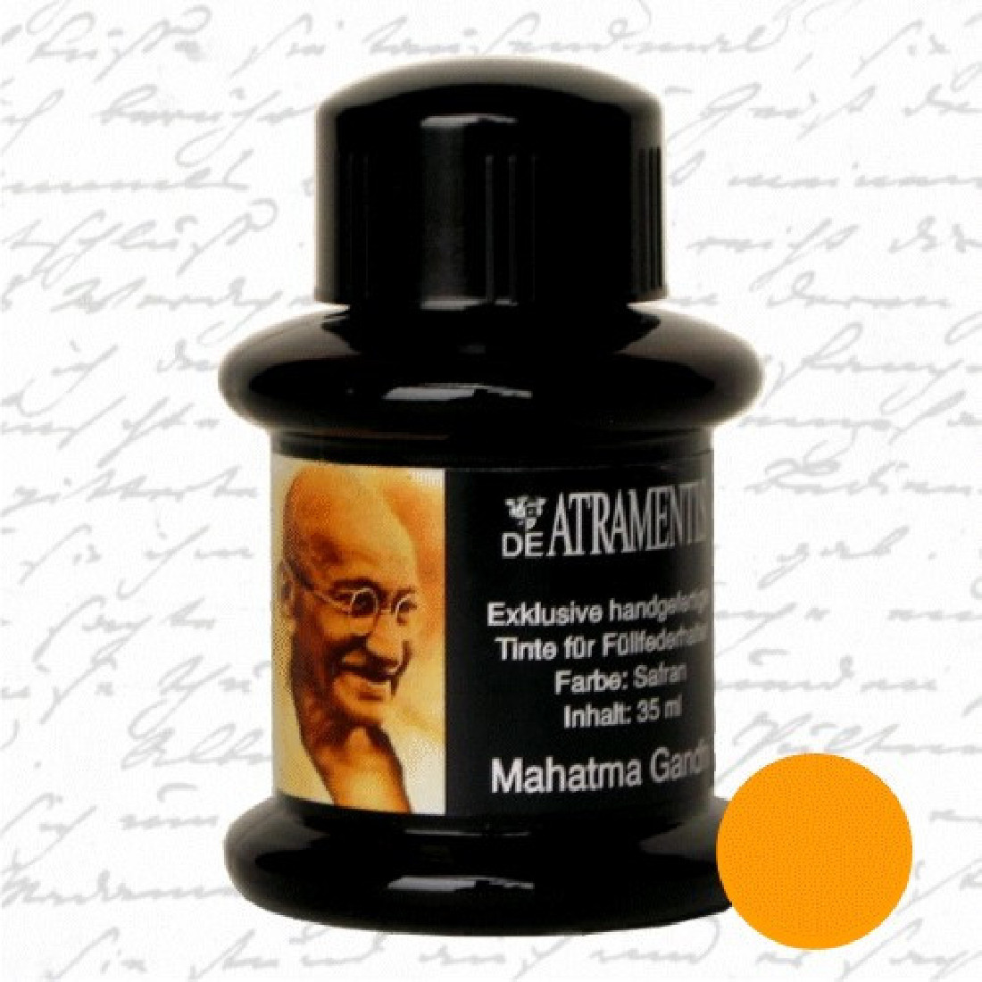 De Atramentis Mahatma Gandhi 45ml fountain pen ink