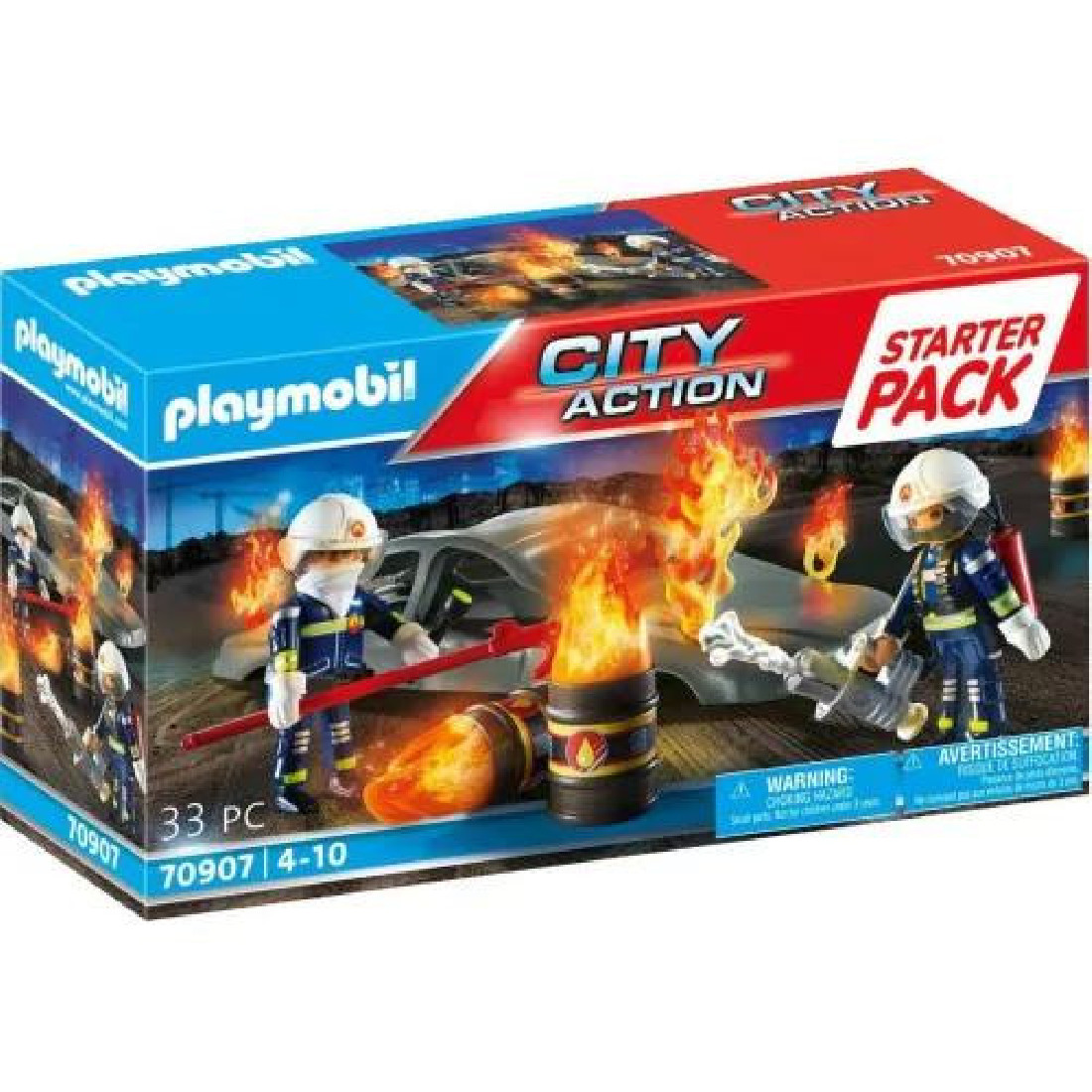 Starter Pack Ασκηση πυροσβεστικής 70907 Playmobil