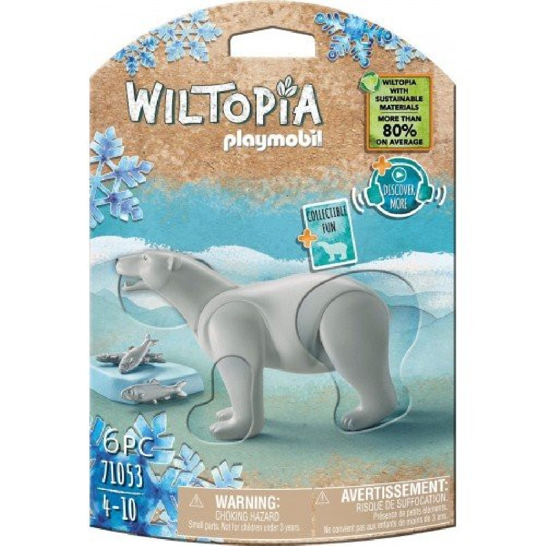 PLAYMOBIL 71053 Wiltopia - Πολική αρκούδα