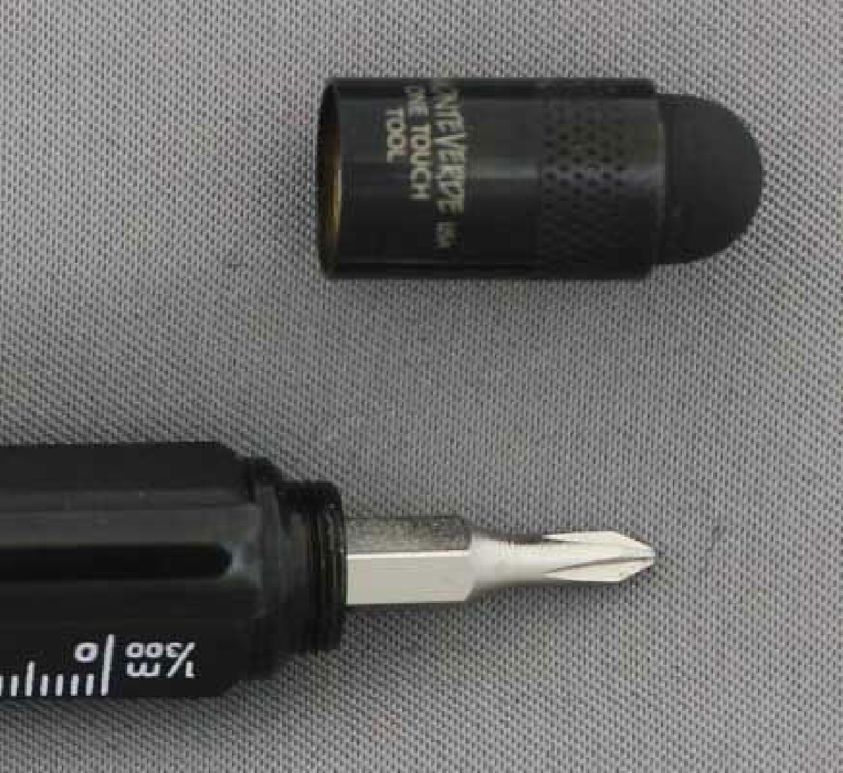 ONE TOUCH STYLUS 9 FUNCTION TOOL PEN BLACK MONTEVERDE Μ