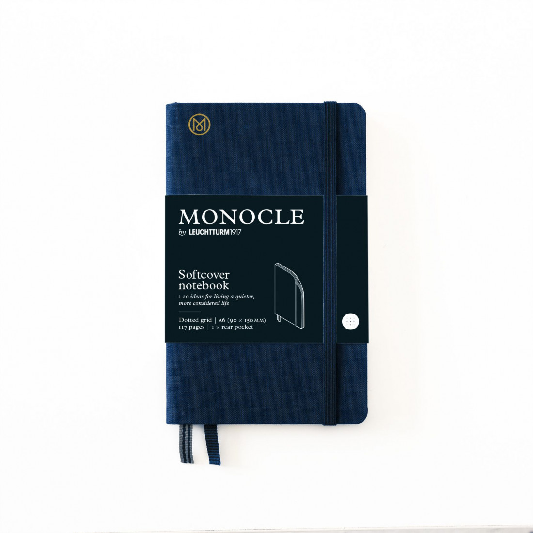 Leuchtturm 1917 softcover notebook MONOCLE A6 Navy