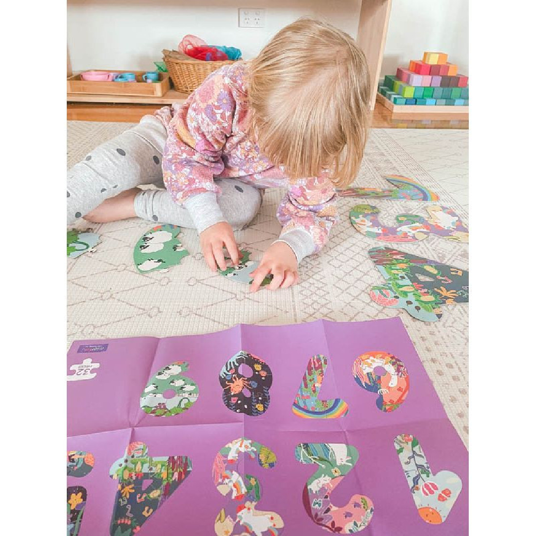 My very big PUZZLE 32 τμχ. Numbers 00103 Mier Edu