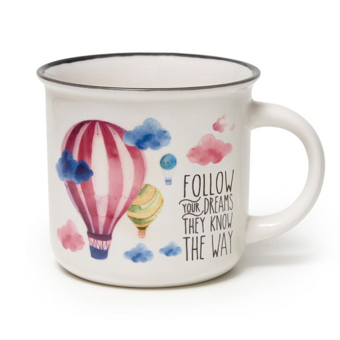 Legami Porcelain Mug - Cup-Puccino Air Balloon