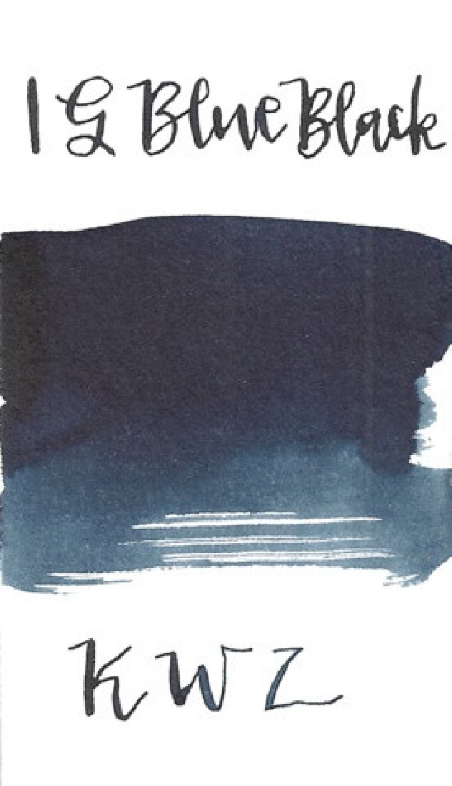 KWZ blue black 60ml iron gall ink