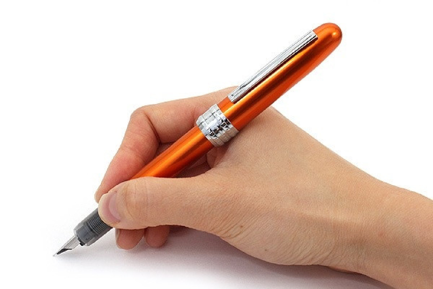 Platinum Plaisir Orange Fountain Pen  PGB-1000