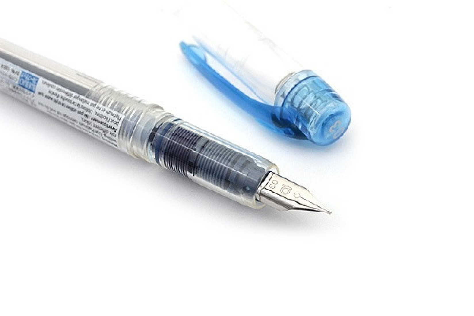 Platinum Preppy Blue Black Fountain Pen