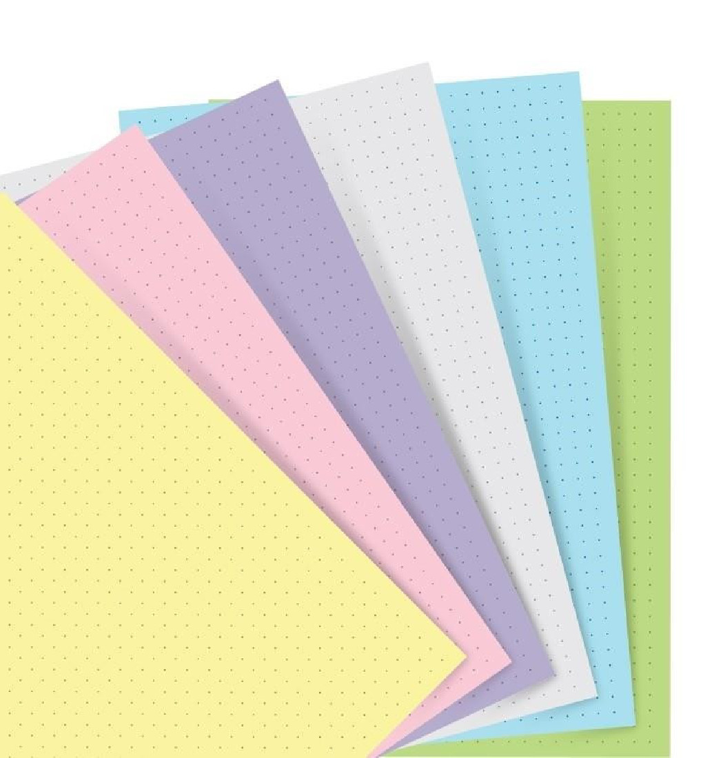 Filofax A5 Notebook Pastel Dotted Journal Refill FX
