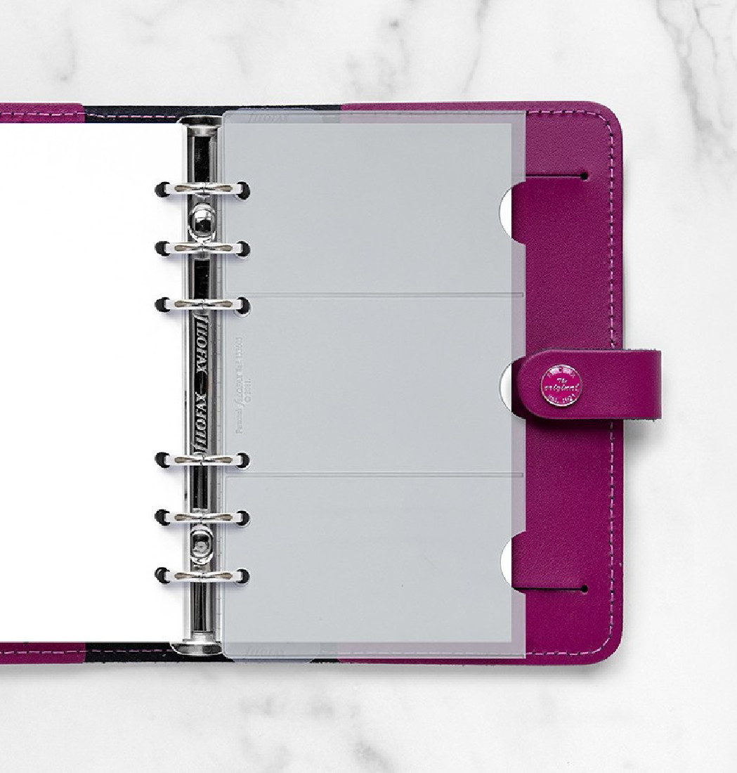 Filofax Transparent Envelope Top Opening - Personal 133612