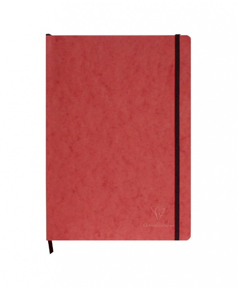 Clairefontaine A5 notebook My. essential, Lined, Red, soft cover, 192 pages, 90g
