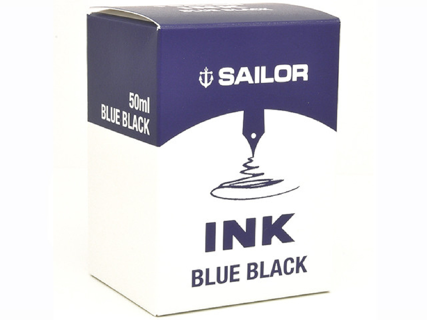 Sailor Basic Ink, 50 ml bottle, Blue Black 13-1007-244