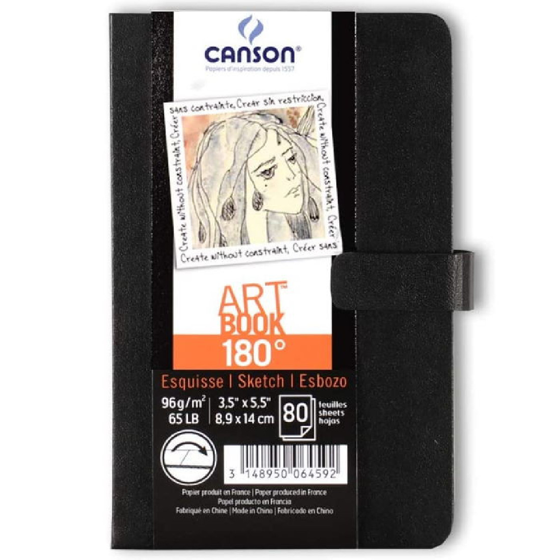Σημειωματάριο Art Book 96gr 14X21,6cm 80 φύλλα Canson