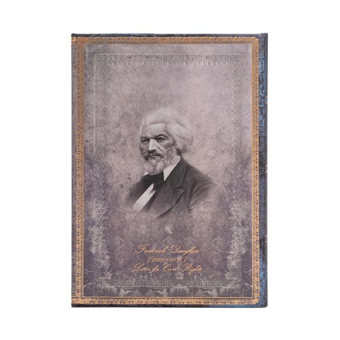 Paperblanks hardcover notebook midi 13x18cm, lined, 144 pages, 120 gsm, Frederick Douglass, Letter for Civil Rights