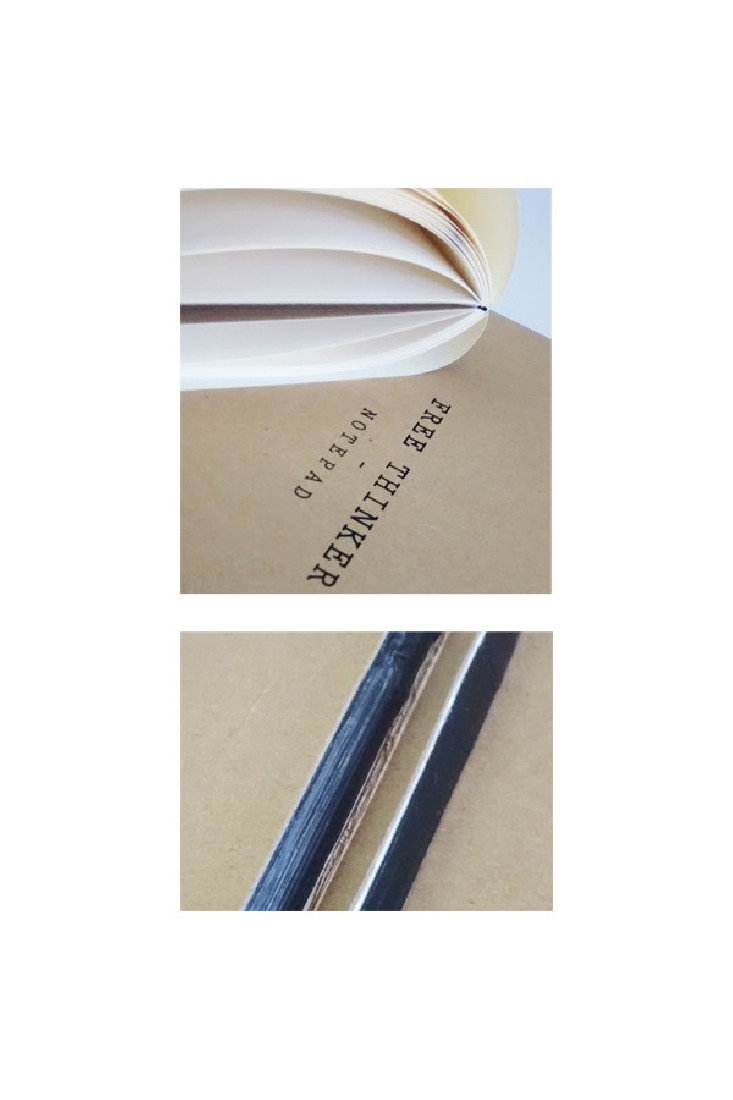 Adbook Notepad blank ΣΜ-3403 B5 17X25