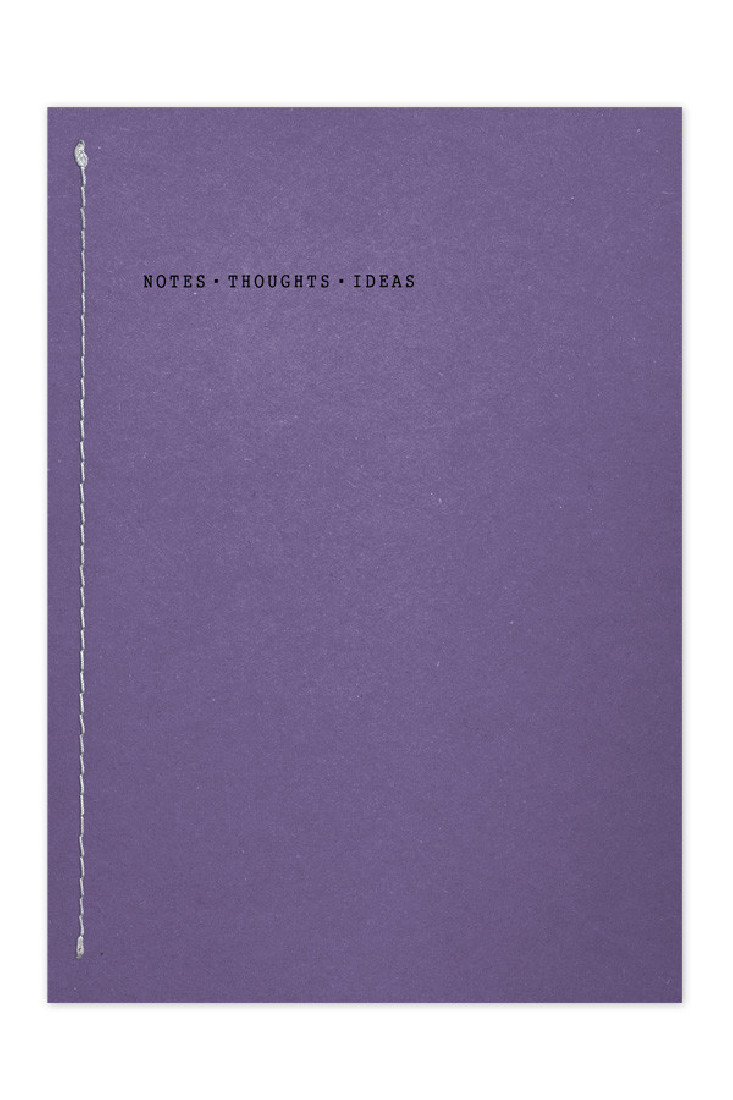 Adbook Eco notebook violet 12x17