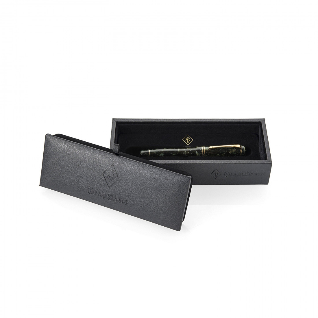 Conway Stewart Winston Classic Green Fountain  Pen