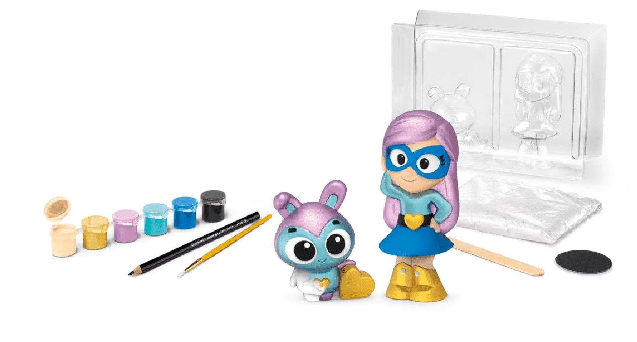 Creative Plaster Friends Μοντελισμός Super Heroes 907219 Maped.