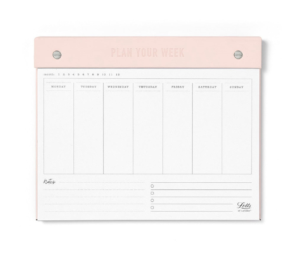 Notepad Conscious Weekly Planner 990255 Letts