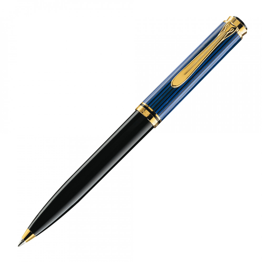 Pelikan Souveran K800 Blue Black Ballpoint Pen