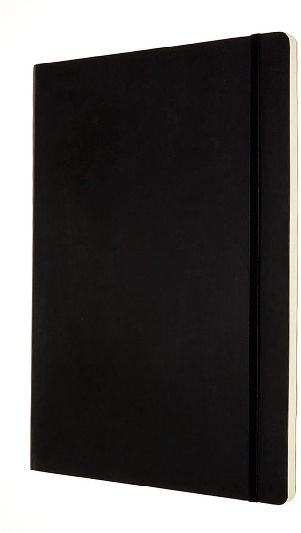 Notebook A4 21x30 Dotted Black Soft Cover Moleskine
