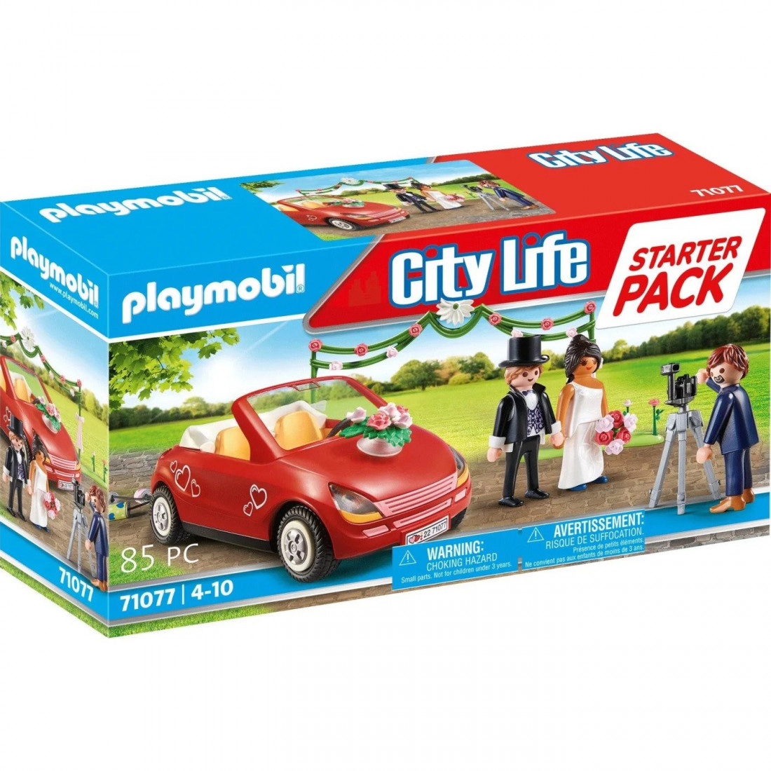 City life Starter Pack Γαμήλια τελετή 71077 Playmobil