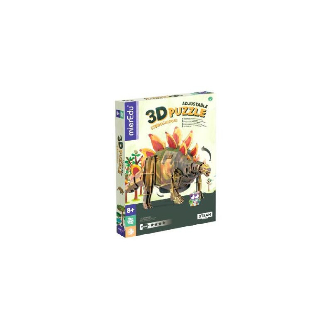 3D Puzzle Stegosaurus 00160 Mier Edu