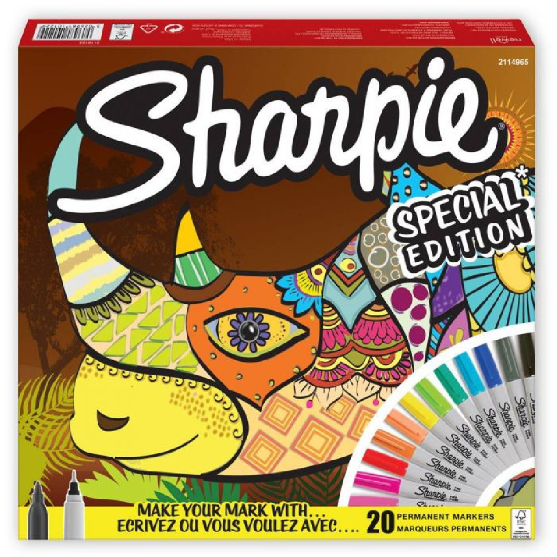 SHARPIE 20 FINE MARKERS 2110122 SPECIAL EDITION