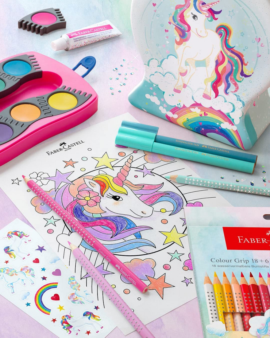 Faber Castell Colour Pencils Colour Grip unicorn 18pcs 201543