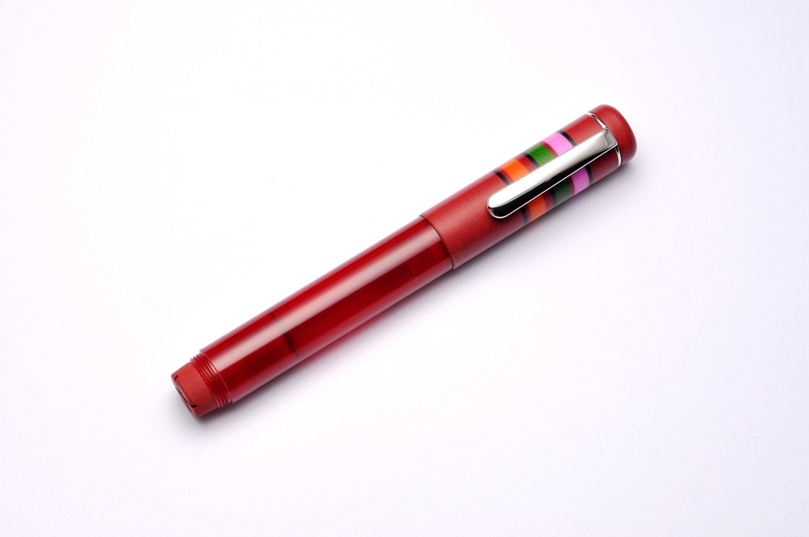 Opus 88 Fantasia Red Fountain Pen