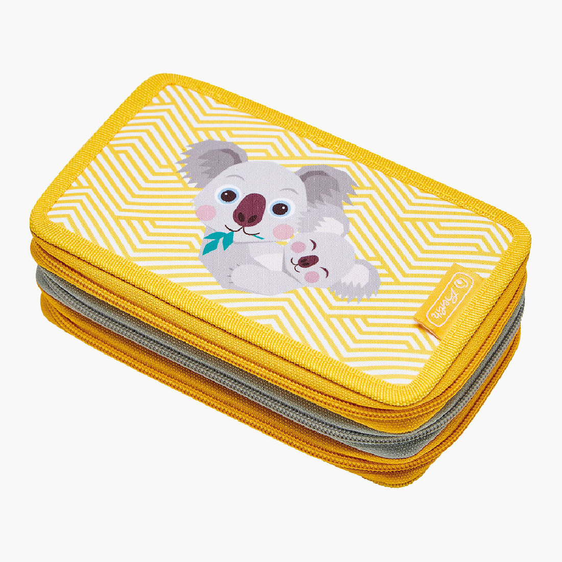 Κασετίνα τριπλή κενή Cute Animals 50038756 Herlitz