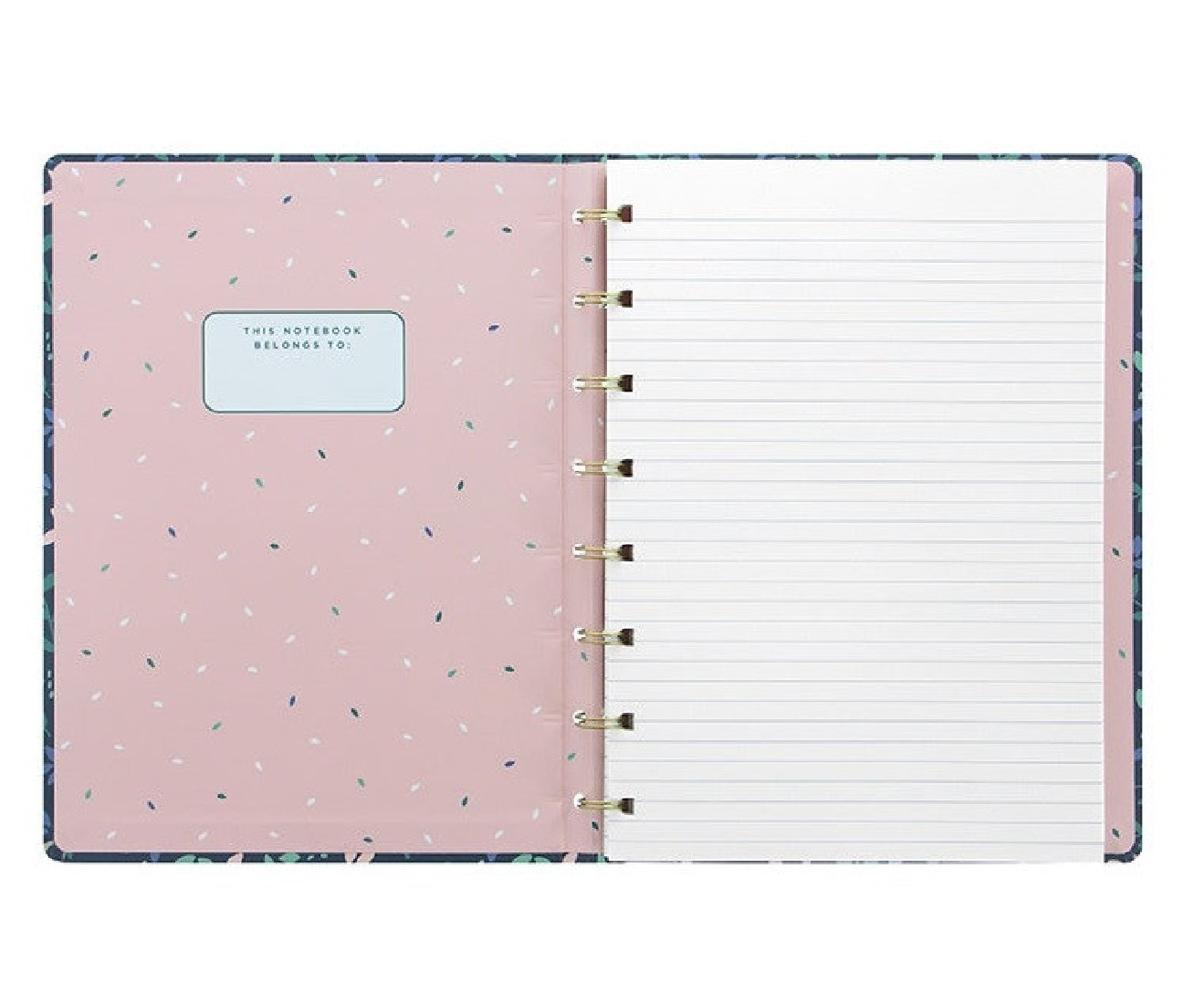 Filofax Notebook Refillable Ruled A4 Garden Dusk 179535 Fx