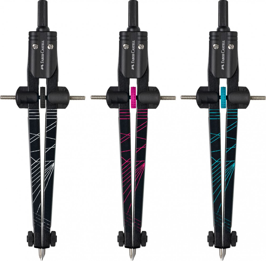  Faber Castell Διαβήτης με μηχανισμό εύκολης ρύθμισης Twister 574482