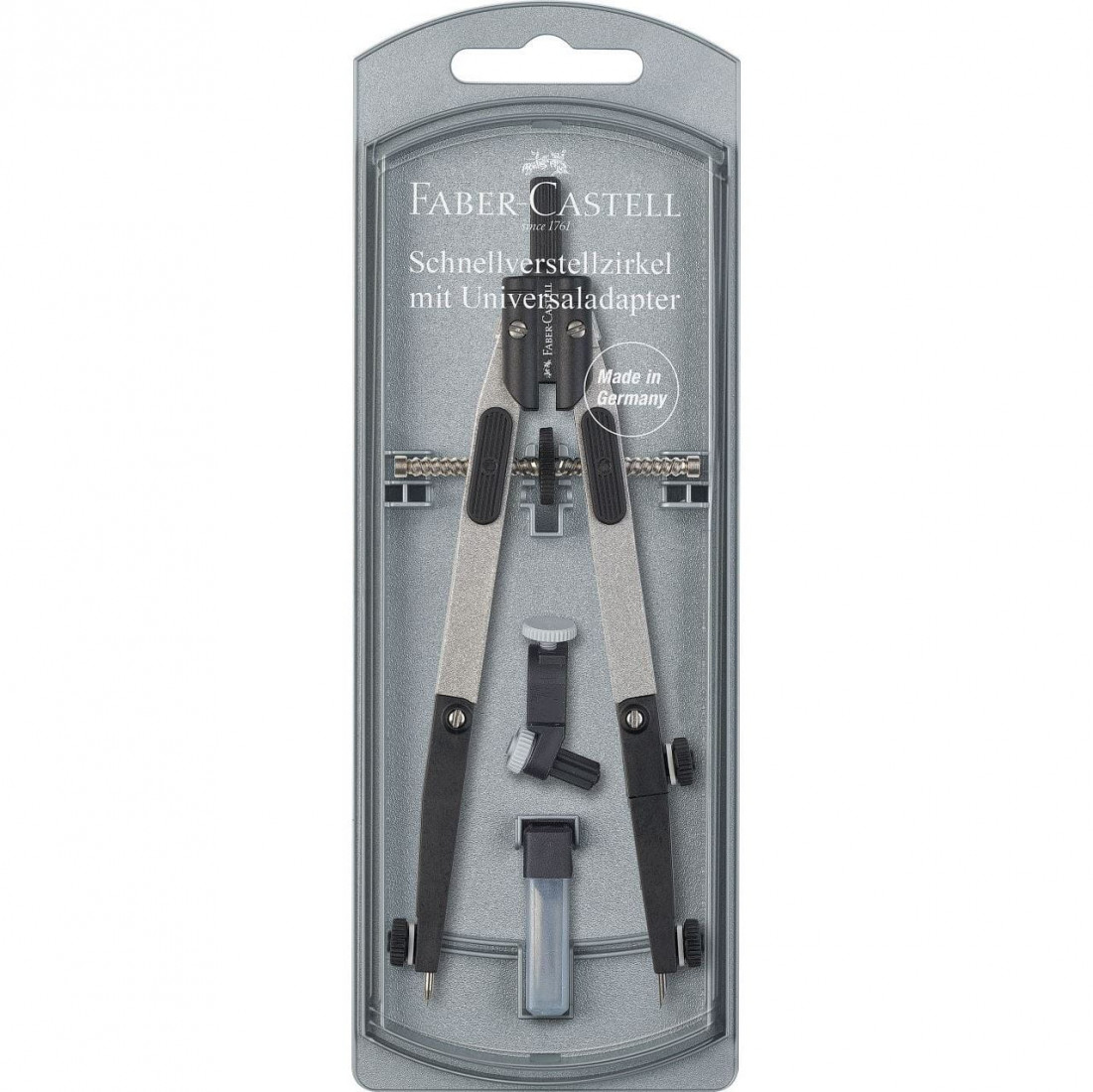 Faber Castell Διαβήτης με μηχανισμό εύκολης ρύθμισης Quick Set Jointed 174014