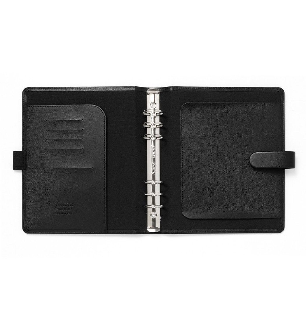Filofax Organiser A5 Saffiano Black 022623