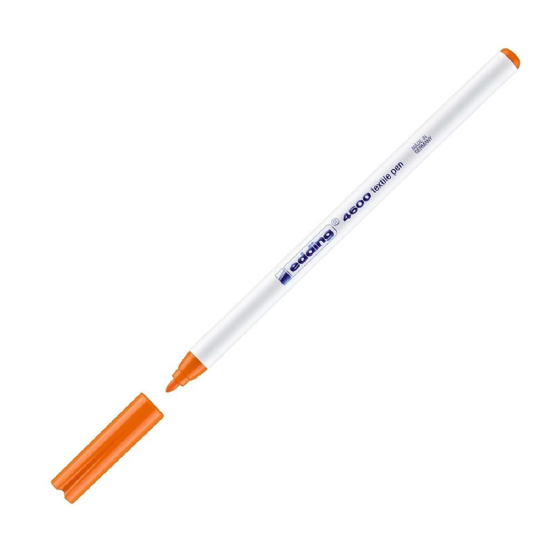 Μαρκαδόρος Υφάσματος 1mm 4600/006 Πορτοκαλί Edding