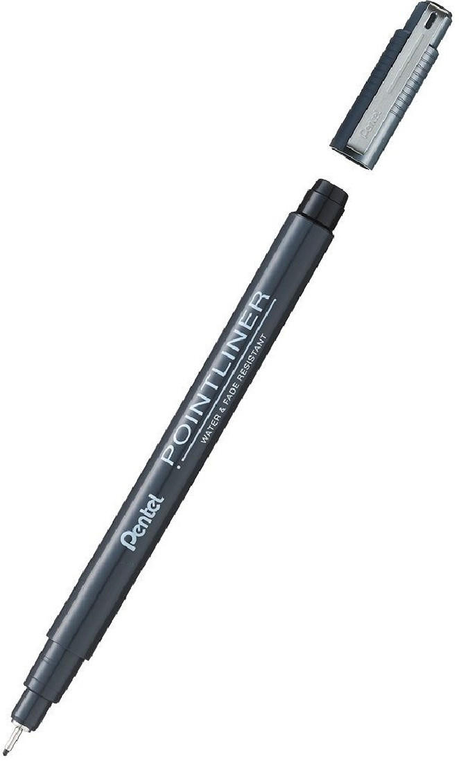 Pentel Pointliner Pen S20P Black