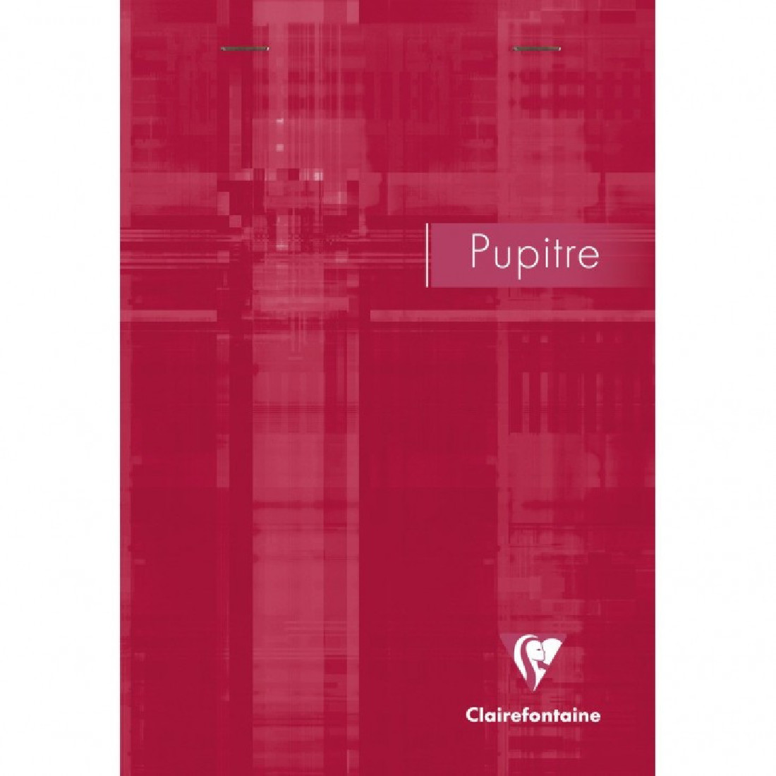 Clairefontaine Rhodia notepad A5 Pupitre, 14,8x21 cm, white paper 90gr, squared, 6662c red