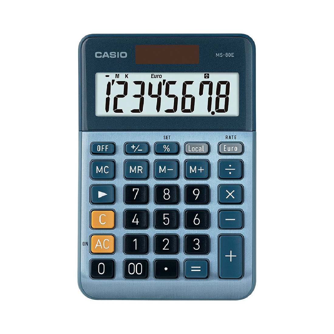Αριθμομηχανή MS-80E Desktop Calculator 8 Digit Lcd Casio