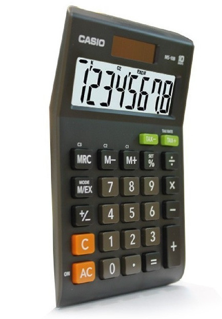 Αριθμομηχανή Tax & Exchange MS-10B Casio