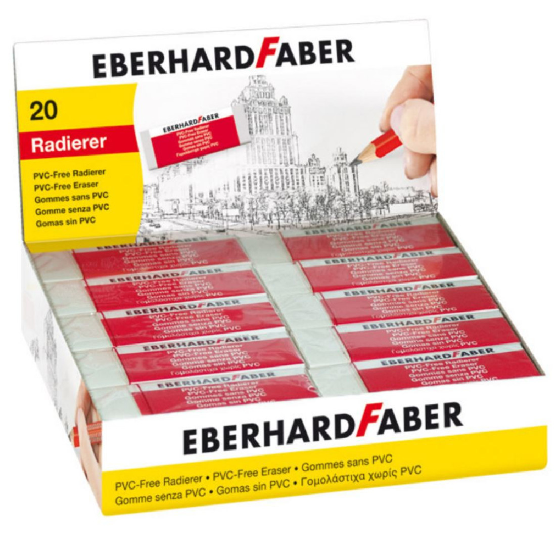 Γόμα Λευκή Pvc Free N585480 Eberhard Faber