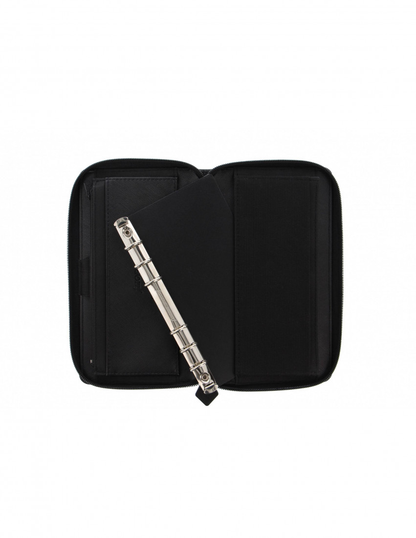 Filofax Organizer Compact Zip Saffiano Black 028775