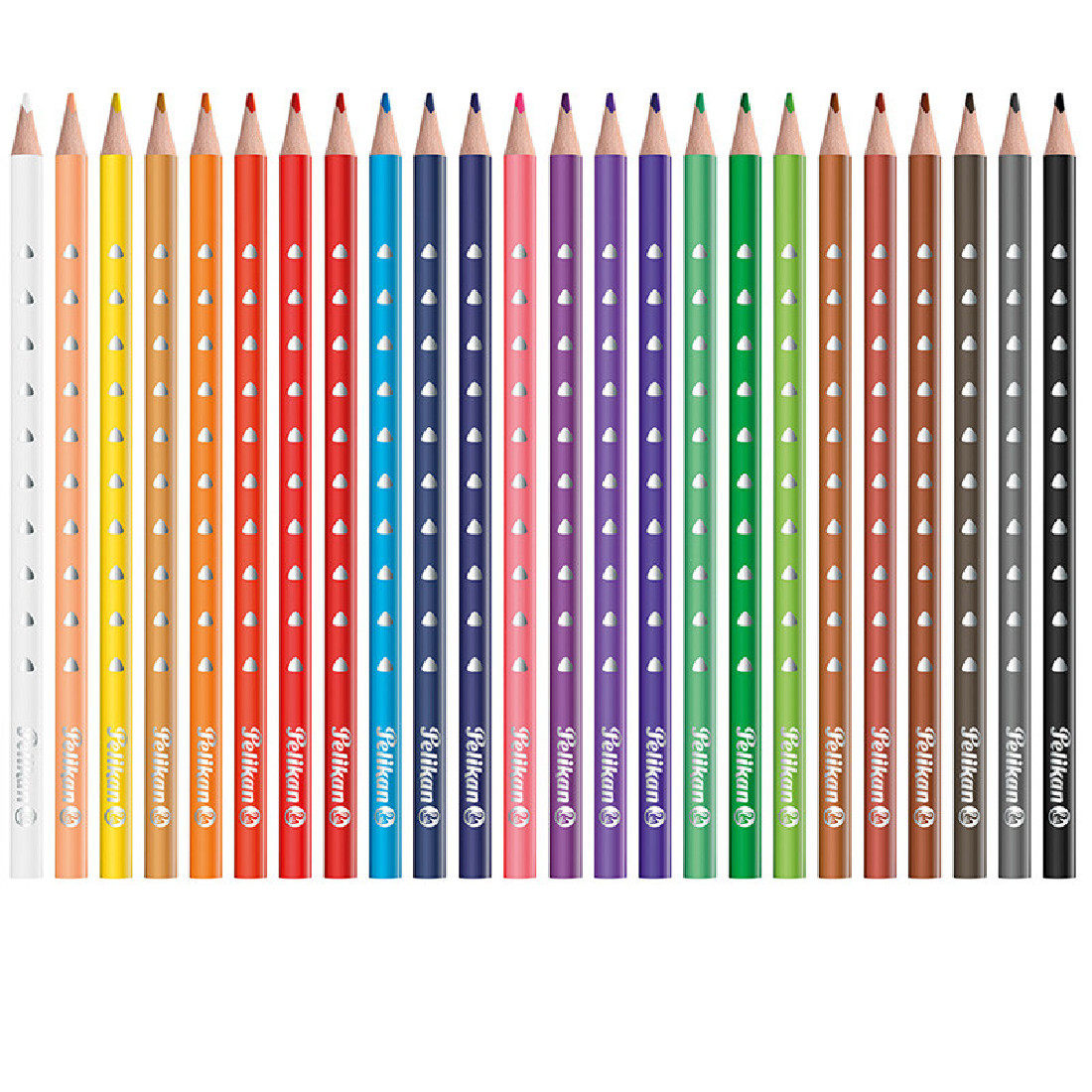 Pelikan  Silverino Buntstifte  Thick Coloured Pencils 24 pieces  700665