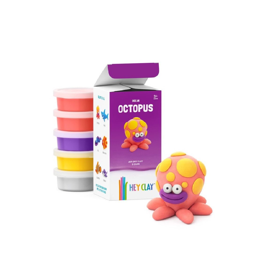 Κατασκευή με πηλό Octopus 50127 Hey Clay