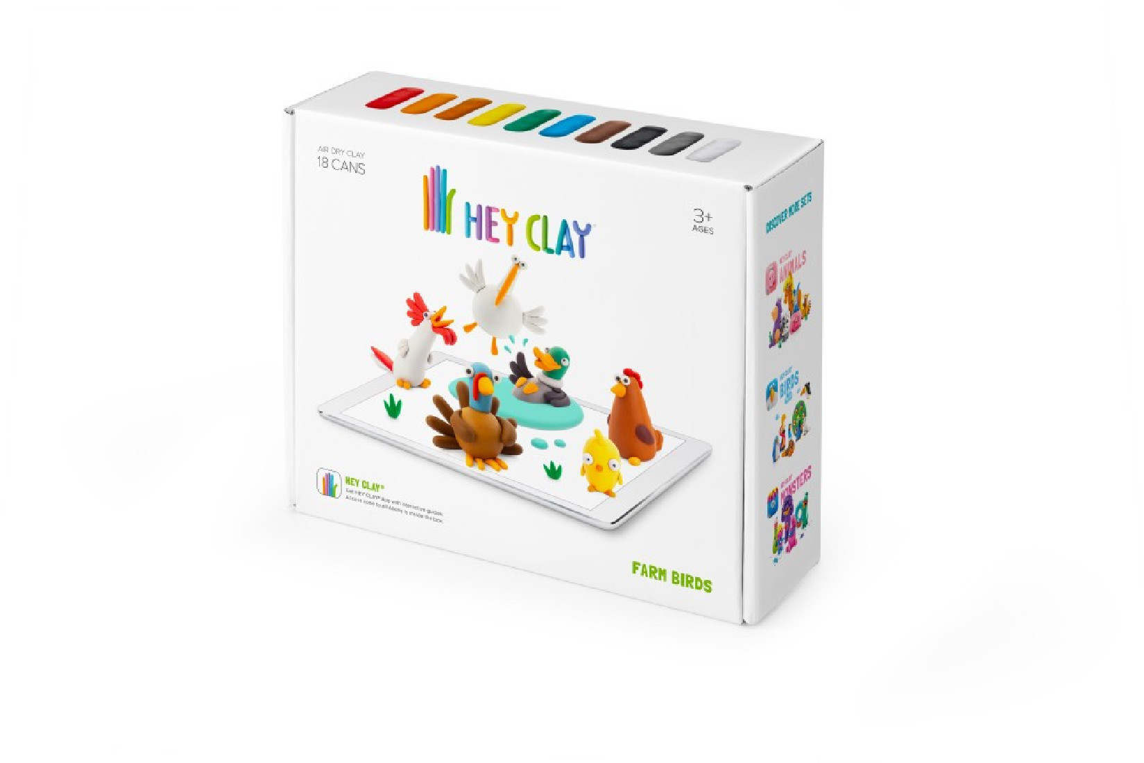 Κατασκευή με πηλό Farm Birds 15020 Hey Clay.