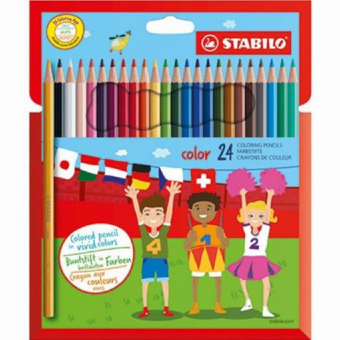 Coloring pencils color 24 1924/77 Stabilo